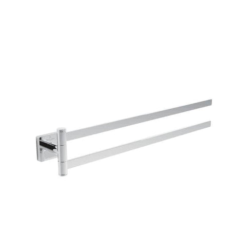 Villeroy & Boch Towel Rails and Rings Chrome Villeroy & Boch Elements Tender Double Arm Towel Holder
