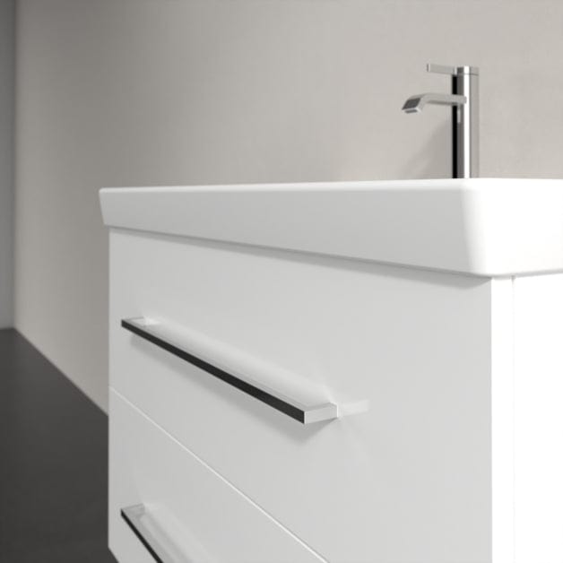 Villeroy & Boch Wall Mounted Vanity Unit Villeroy & Boch Avento Wall Hung Vanity Unit 780mm Two Drawers with Basin