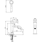 Crosswater Mono Basin Tap Crosswater MPRO XL Basin Mixer Tap