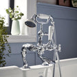 Heritage Bath Shower Mixer Heritage Dawlish Bath Shower Mixer with Handset in Chrome