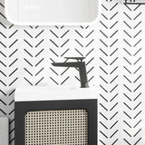 Crosswater Mono Basin Tap Matt Black Crosswater Foile Basin Monobloc Mixer Tap