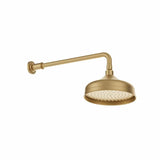 Vado Shower Heads and Arms Booth & Co. Axbridge Traditional 200mm (8") Shower Head and Arm