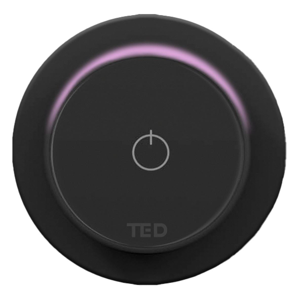 TED Concealed Shower Valve Matt Black TED Togo Single Outlet Concealed Shower Valve and Digital Ring Button