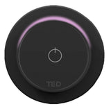 TED Concealed Shower Valve Matt Black TED Togo Single Outlet Concealed Shower Valve and Digital Ring Button