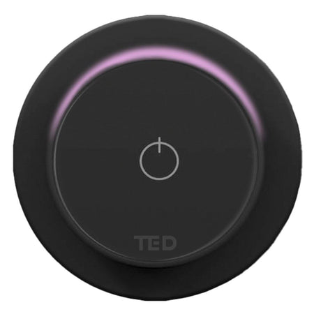 TED Concealed Shower Valve Matt Black TED Togo Single Outlet Concealed Shower Valve and Digital Ring Button