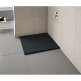 Merlyn Square Shower Tray Pure Black Merlyn Truestone Square Shower Tray