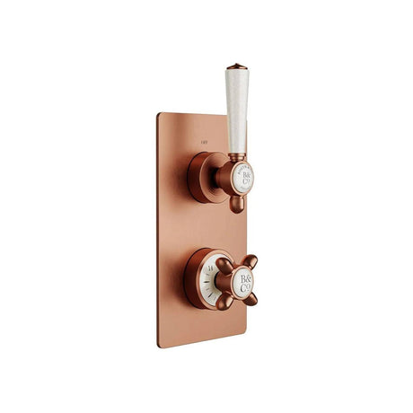 Booth & Co. Axbridge 1 Outlet, 2 Handle Concealed Thermostatic Shower Valve