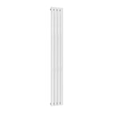 Reina Panel Radiator 1800 x 236mm / White Reina Neva Vertical Single Panel Central Heating Radiator