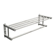 Miller Towel Rails and Rings Miller Classic Towel Rack with Towel Rail in Chrome