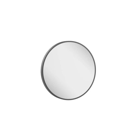 Crosswater Standard Mirror 500mm / Slate Crosswater Infinity Round Framed Mirror