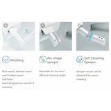 Imex Smart Toilet Imex Arco Back to Wall Rimless Smart Toilet