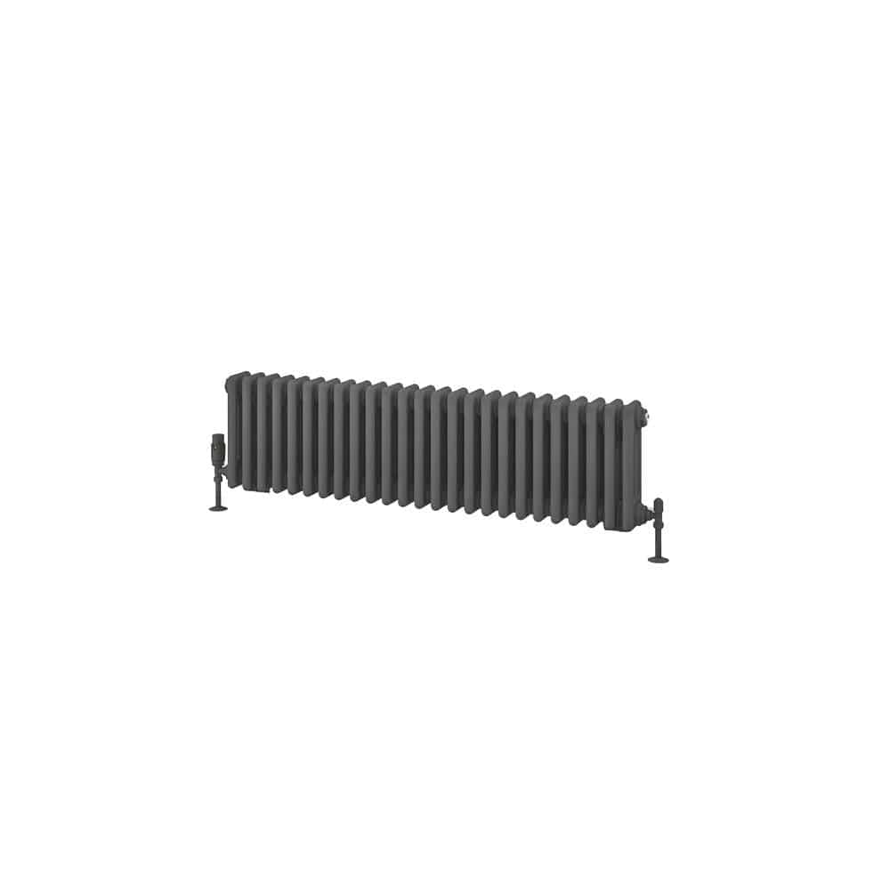 Eastbrook Eastbrook Rivassa Traditional 3 Column Radiator in Matt Anthracite