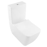 Villeroy & Boch Close Coupled Toilet Villeroy & Boch Venticello Rimless Close Coupled Toilet with Slimline Soft Close Seat