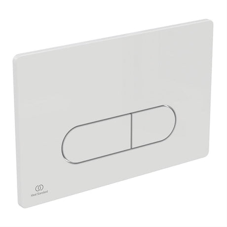 Ideal Standard Flush Plate White Ideal Standard Oleas M2 Mechanical Dual Flush Plate
