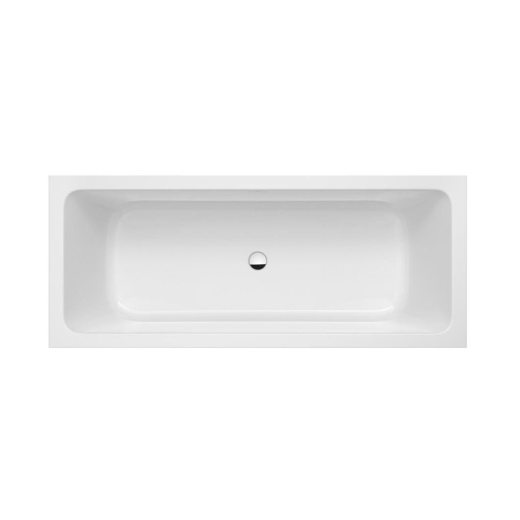 Roca Double Ended Bath 1700 x 700mm Roca Ona Rectangular Drop In Stonex® Bath