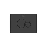 Roca Flush Plate Matt Black Roca Duplo-S PS5 Flush Plate