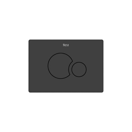 Roca Flush Plate Matt Black Roca Duplo-S PS5 Flush Plate