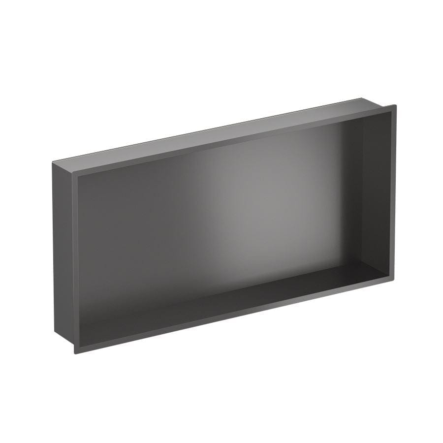 Croswwater Shower Niche Slate Crosswater Square Shower Niche - 610 x 305 x 80mm for Stud Walls