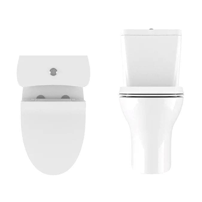 Crosswater Close Coupled Toilet Crosswater Kai Compact Close Coupled Toilet with Soft Close Seat