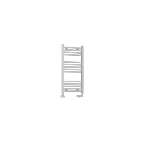 Eastbrook Ladder Rail Eastbrook Wendover Straight Vertical Heated Towel Rail - 800 x 400mm - Gloss White
