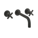 Crosswater Wall Mounted Basin Tap Crosswater MPRO Crosshead 3 Hole Wall Mounted Basin Mixer Tap