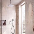 TED Exposed Shower Set Ceiling Mounted TED Togo Oval BubbleSpa® Complete 2 Outlet Digital Shower Kit with Wireless Button