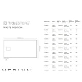 Merlyn Truestone Rectangle Shower Tray