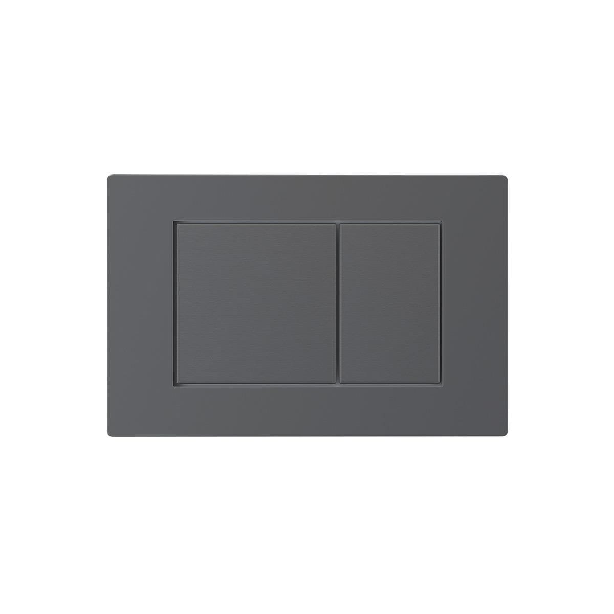 Imex Wall Hung WC Frame Imex Adjustable 1070-1270mm Wall Mounted Frame and Cistern with Stainless Steel Flush Plate