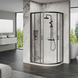 Aquarius Bathrooms Quadrant Shower Enclosure Aquarius Urbano 6mm Quadrant Shower Enclosure 1850mm