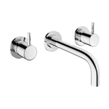 Crosswater Wall Mounted Basin Tap Crosswater MPRO Wall Mounted 3 Hole Basin Mixer Tap