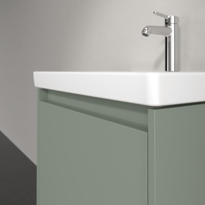 Villeroy & Boch Wall Mounted Vanity Unit Villeroy & Boch Skyla Wall Mounted 600mm One Drawer Vanity Unit with Basin