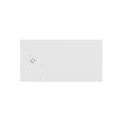 Roca Rectangle Shower Tray White / 1800 x 700mm ROCA Terran-N Superslim Stonex® Rectangular Shower Tray with Twist Colour Match Waste Cover