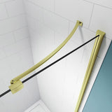 Merlyn Ionic Essence Frameless Hinged Shower Door and Inline Panel