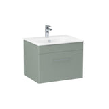 Imex Wall Mounted Vanity Unit Imex Croma Wall Mounted Single Drawer 600mm Vanity Unit with 1 Tap Hole Basin