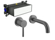 Aqaurius Wall Mounted Basin Tap Gunmetal Grey Aquarius RF-Series EZ-BOX Wall Mounted Basin Mixer Tap