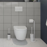 Smedbo Toilet Roll Holder White Smedbo Beslagsboden Curve Freestanding Toilet Roll Holder and Spare Roll Holder