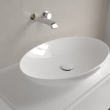 Villeroy & Boch Countertop Basin 620 x 420mm Villeroy & Boch Loop & Friends Oval Countertop Basin in White Alpin