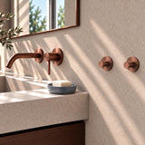 Smedbo Robe Hook Brushed Copper Smedbo Dot Self-Adhesive Robe Hook (Pair)