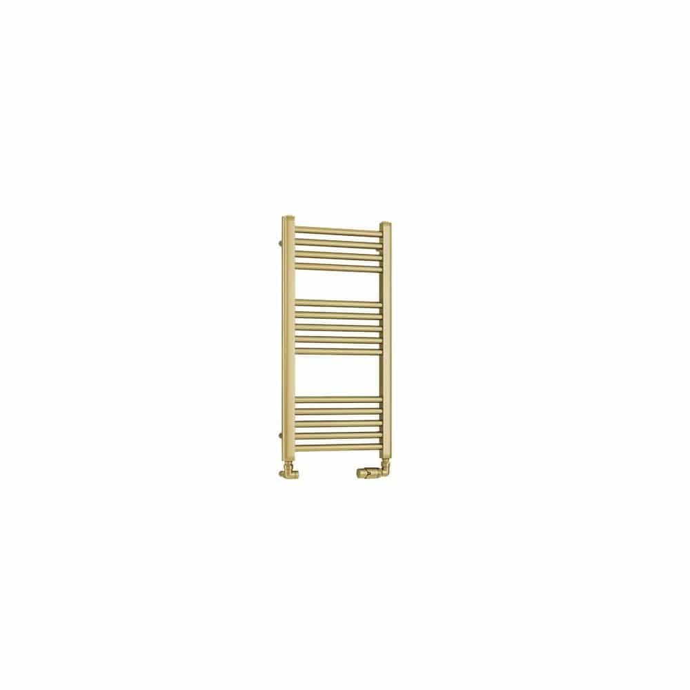 Eastbrook Wendover Straight Heated Towel Rail in Brushed Brass