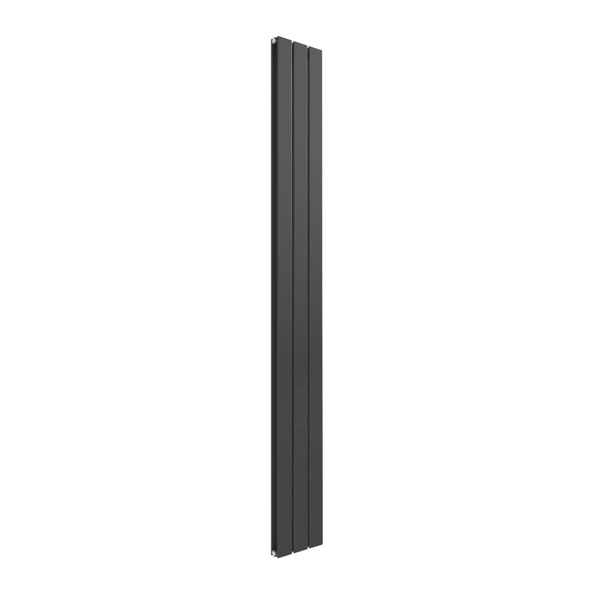 Reina Panel Radiator 1800 x 218mm / Anthracite Reina Flat Vertical Double Panel Radiator