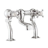 Crosswater Bath Mixer Chrome Crosswater Belgravia Crosshead Bath Filler Tap