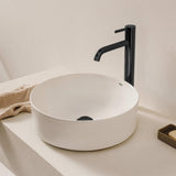 Roca Countertop Basin Roca Ona 370mm Round Fineceramic® Countertop Basin