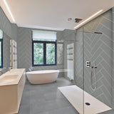 Multipanel Click Flooring Multipanel Click Drop 1.64M² Interlocking Vinyl Floor Tiles with Grout Edge - Vicenza