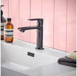 Hansgrohe Mono Basin Tap Hansgrohe Rebris S Single Lever Basin Mixer Tap 110 Coolstart in Matt Black