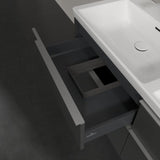 Villeroy & Boch Wall Mounted Vanity Unit Villeroy & Boch Subway 3.0 Wall Hung 1200mm Four Drawer Double Vanity Unit with Basin