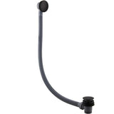 Aquarius Bath Waste Matt Black Aquarius Zanelli Click Clack Bath Waste and Overflow