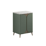 Crosswater Floor Standing Vanity Unit Crosswater Tambour 600mm Floor Standing Two Door Vanity Unit with Basin or Worktop
