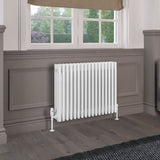 Eastbrook Rivassa Traditional 4 Column Radiator in Gloss White