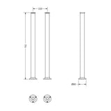 Crosswater Freestanding Bath Filler Crosswater Belgravia Floor Standing Bath Filler