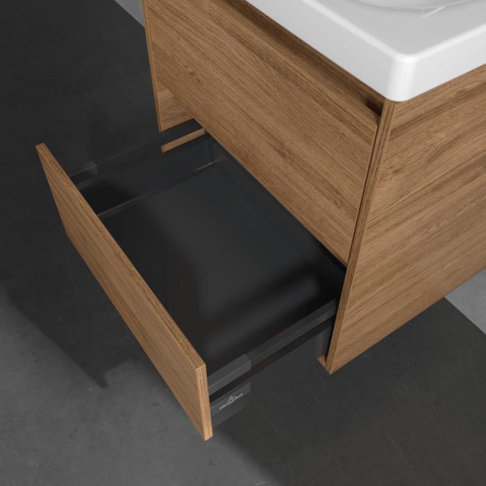 Villeroy & Boch Wall Mounted Vanity Unit Villeroy & Boch Skyla Wall Mounted 600mm Two Drawer Vanity Unit with Basin